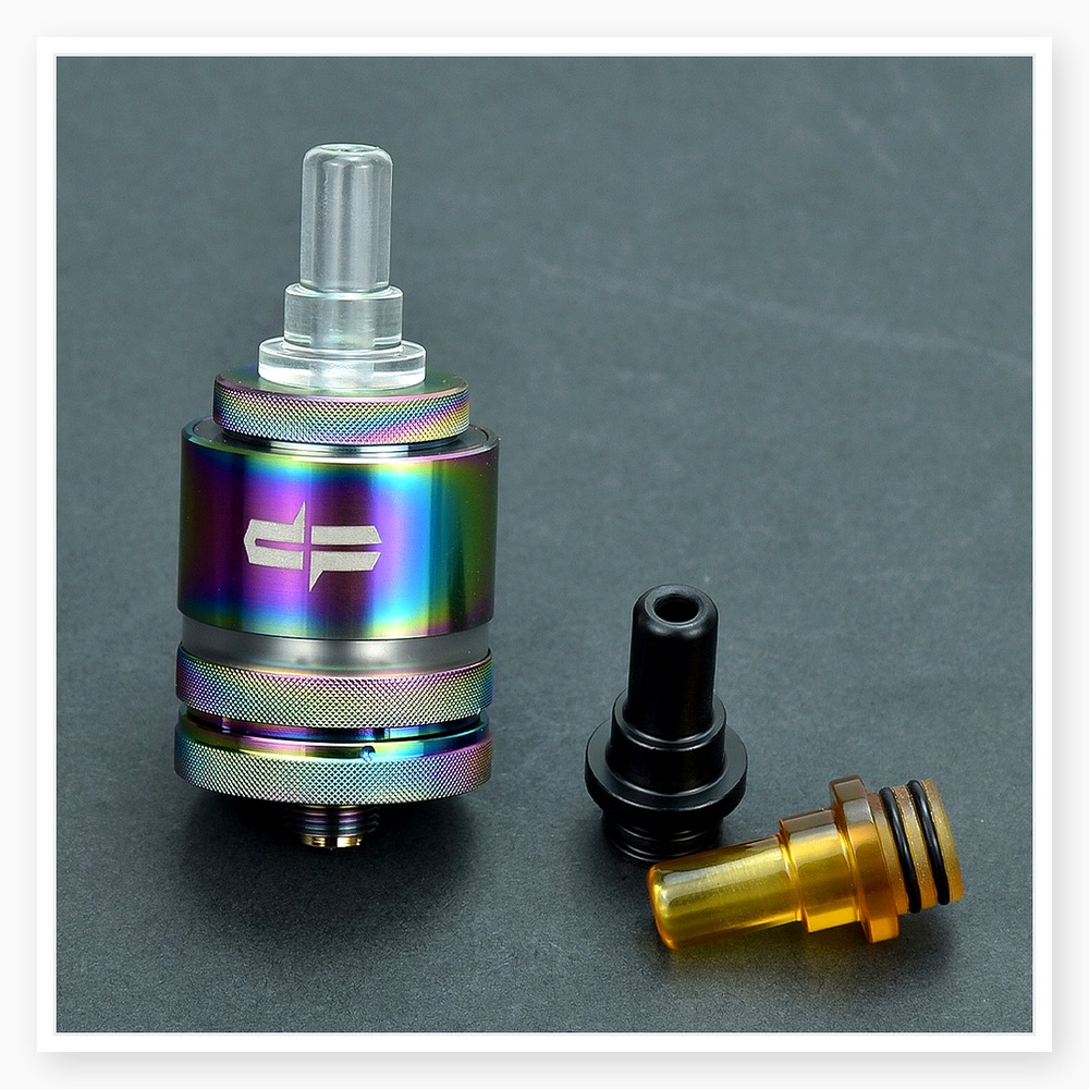 Accessories For Vaping - 510 MTL ドリップチップ - RTA、RBA、RDA ベープアクセサリー用の黄色、黒、白のロングウルテム