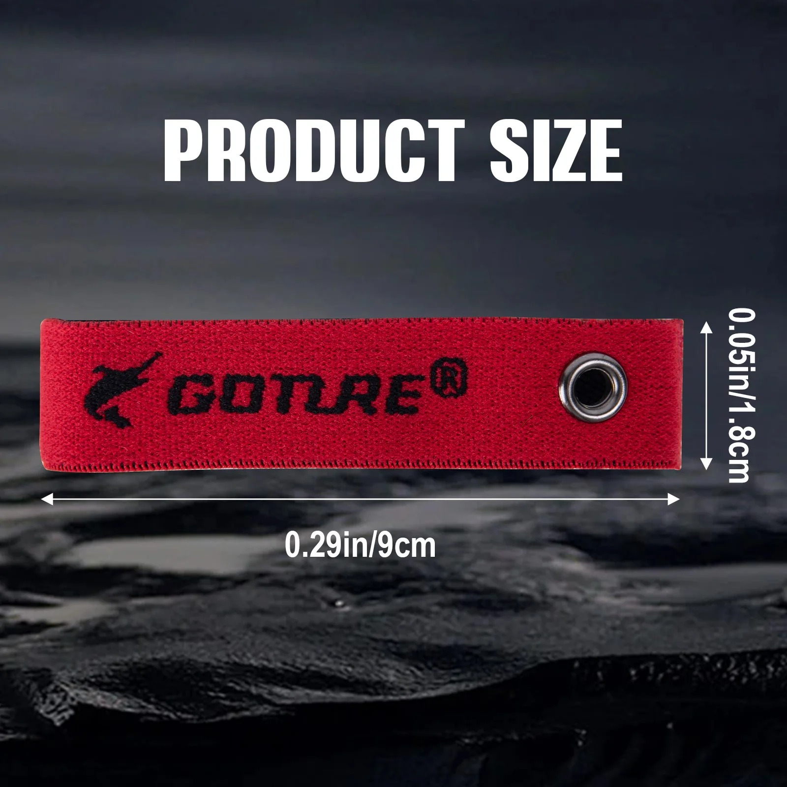 Goture 1 個プロフィッシングラインコントロールバンド - Mesh Coil Strip のレビューと価格