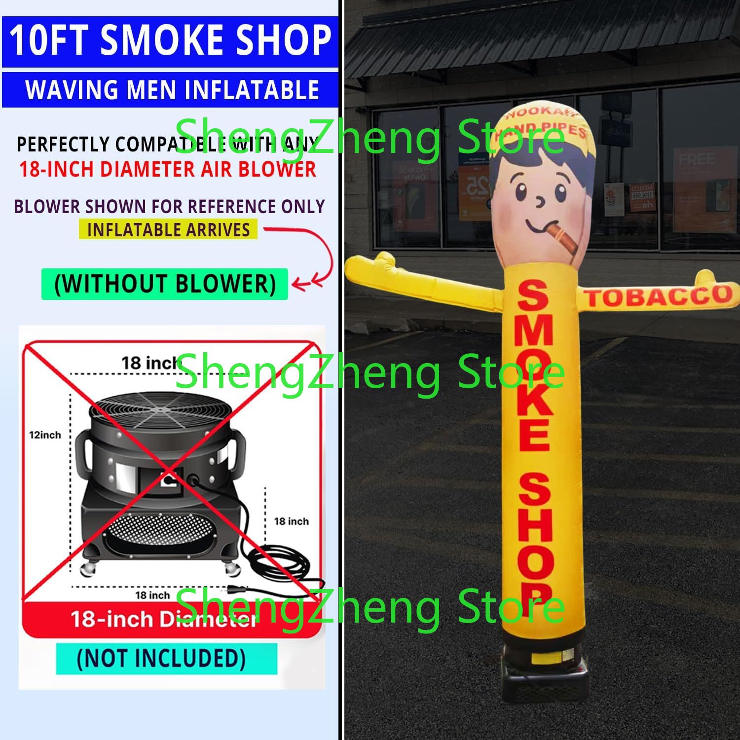 1個入り 8フィート スモークショップ ウェイキーウェイビン - Vaping Store のレビューと価格