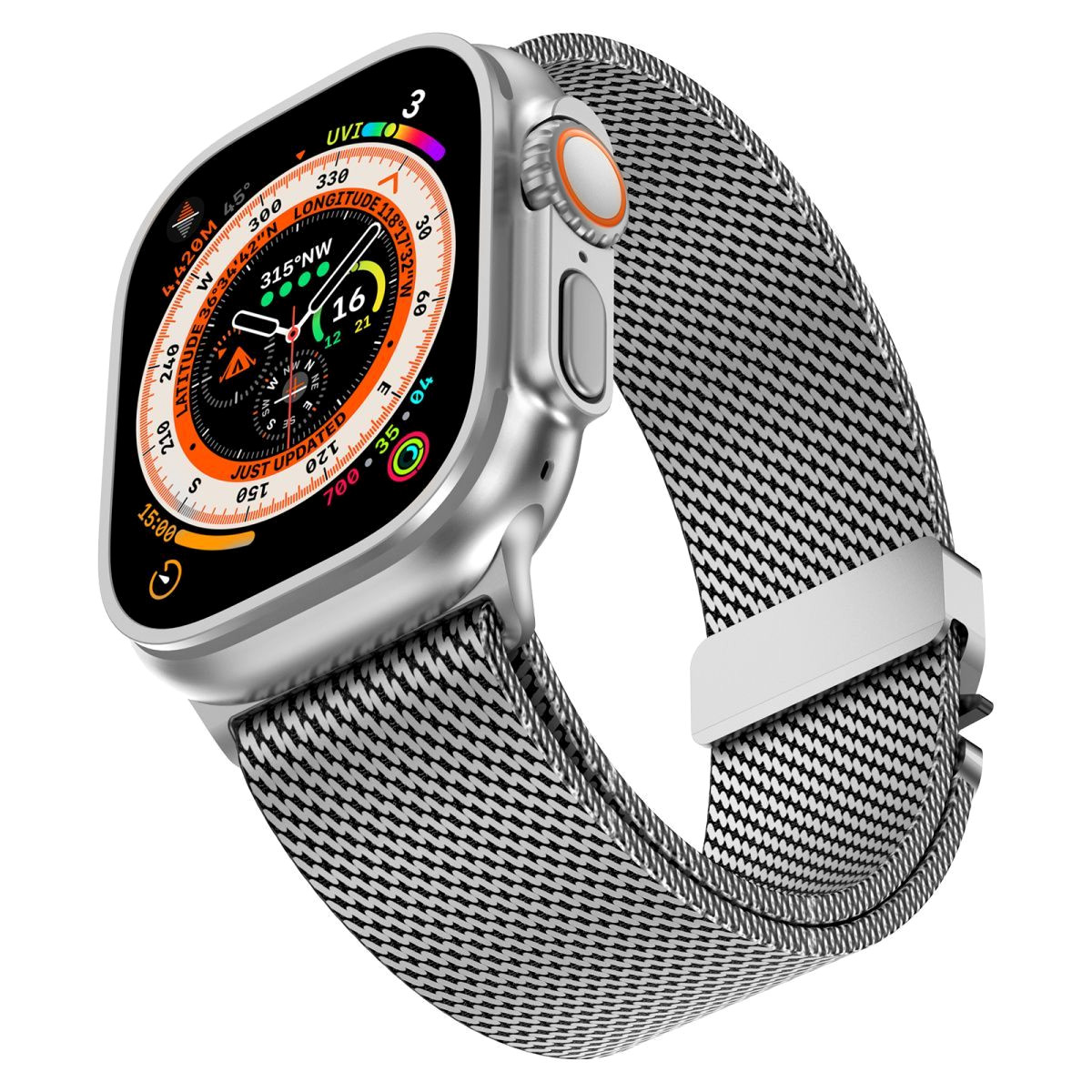 Apple Watch S12、11、10、9、8、7、6、 - Mesh Coil Strip のレビューと価格